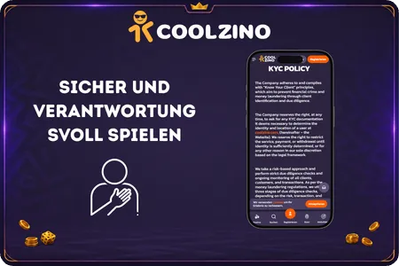 Coolzino casino security responsible gaming data protection